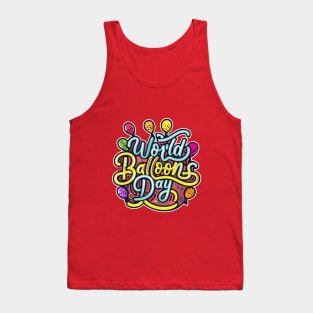 Balloons Around the World Day – October 1 Tank Top